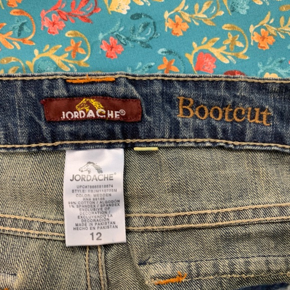 Jordache Bootcut Jeans Size 12 - Picture 6 of 7